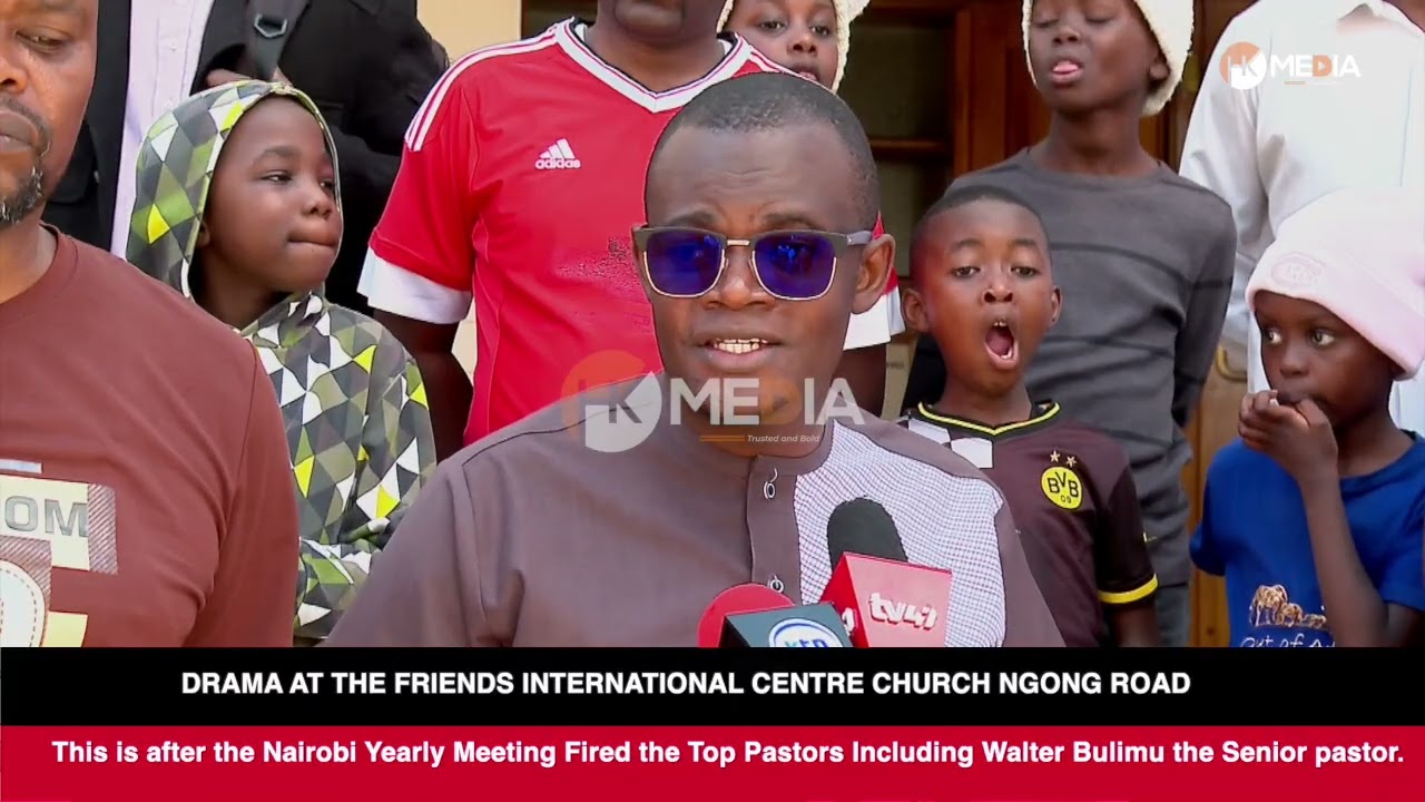 FULL VIDEO: DRAMA AT THE FRIENDS INTERNATIONAL CENTRE CHURCH NGONG ROAD