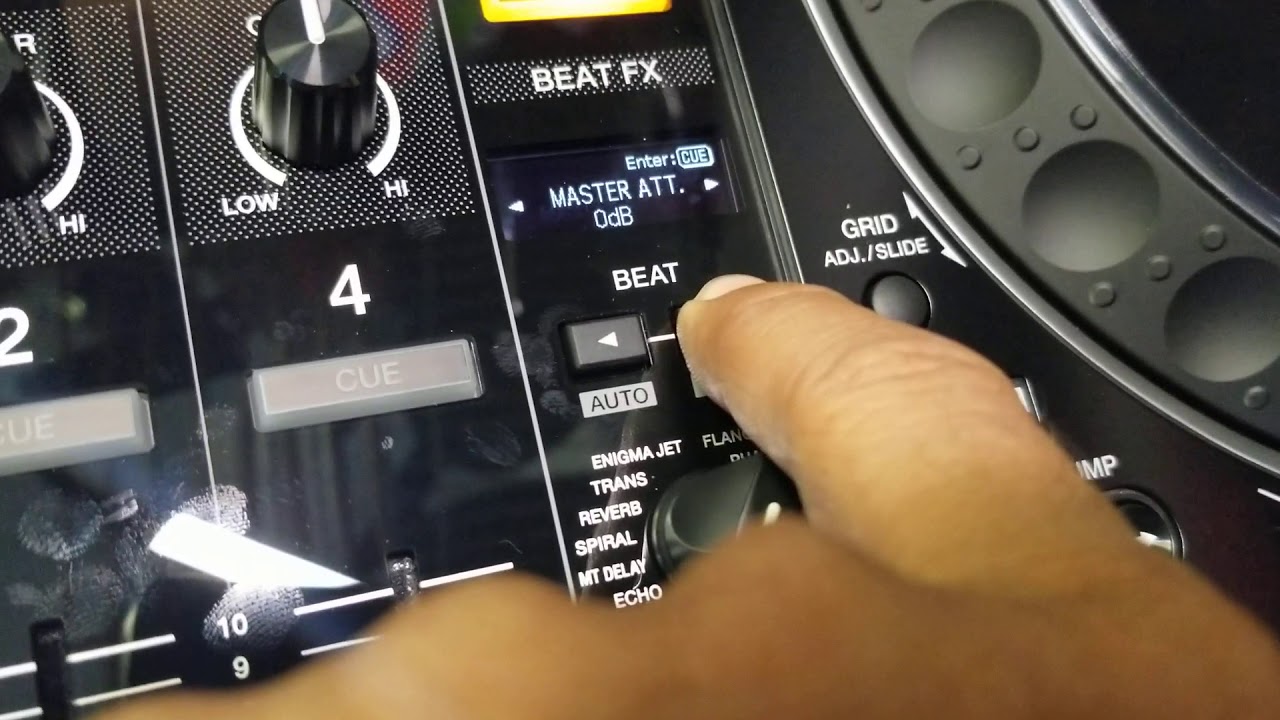 [Pioneer DDJ-1000SRT] - Utilities Mode - Crossfader Cut Lag Setting