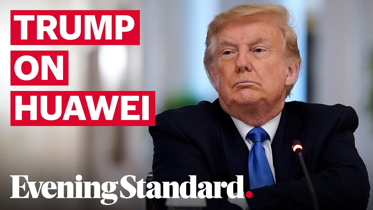 Trump takes credit for convincing UK to ban China&rsquo;s Huawei