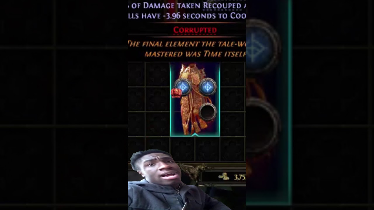 Insanely lucky or disaster? Using Vaal Orb on Temporalis! PoE2