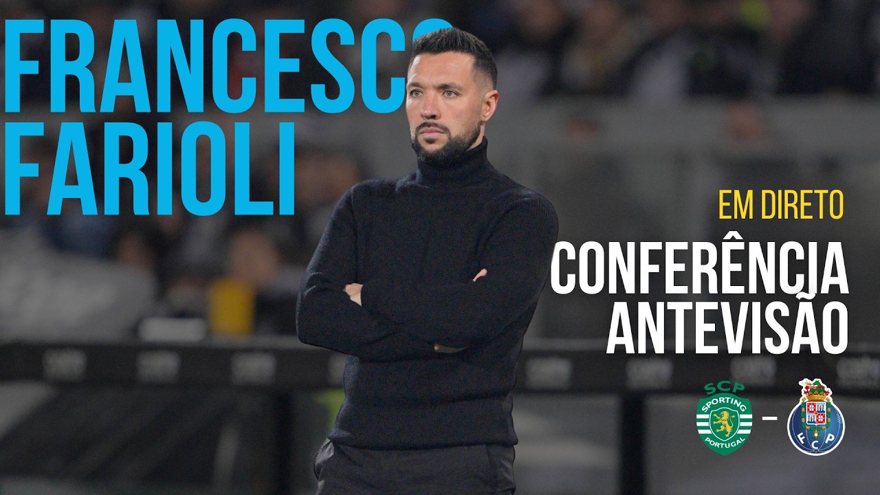 🔴 EM DIRETO | CONFERÊNCIA ANTEVISÃO | Sporting - FC Porto (Imagem SIC)