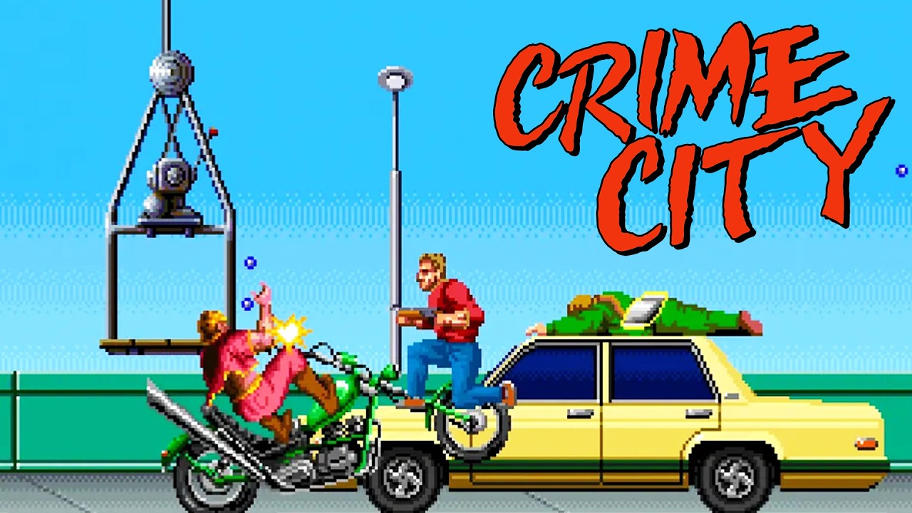 Crime City (Arcade) Playthrough - I died many times [60FPS HD]