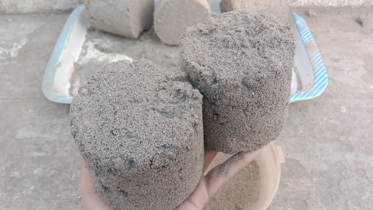 New crumbling vlog|| gritty and pure sand textures dry and water crumbling 👀 satisfaction guaranteed