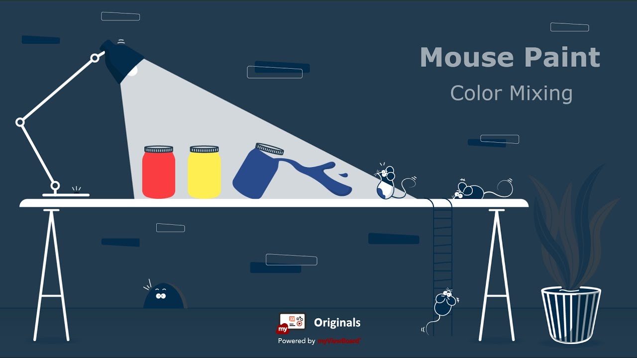 Mouse Paint (Color Mixing🎨)