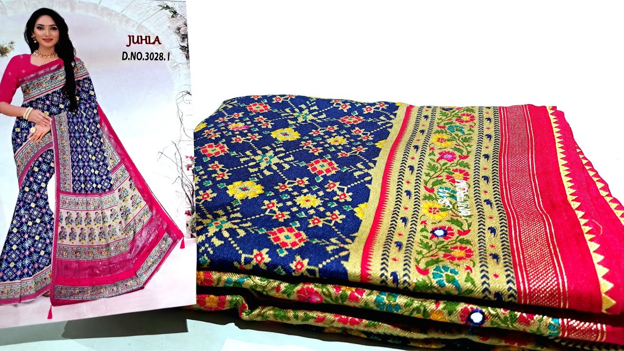 Types of patola saree #Latestpatola #patolasaree #partywear #handmadesaree #sareefashion