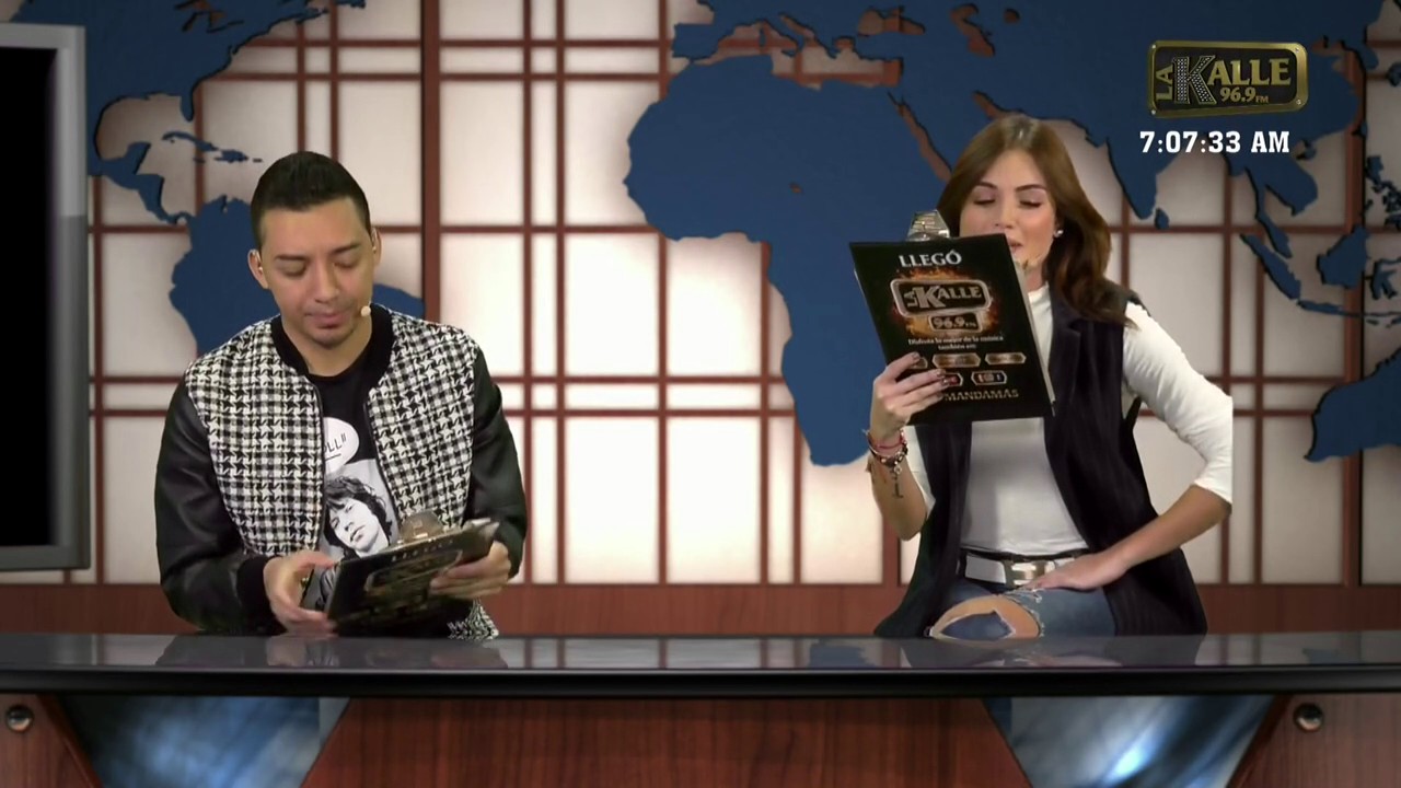 Falcao García fue el protagonista del noticiero 'Lokimporta y NO a Sara' | La Kalle