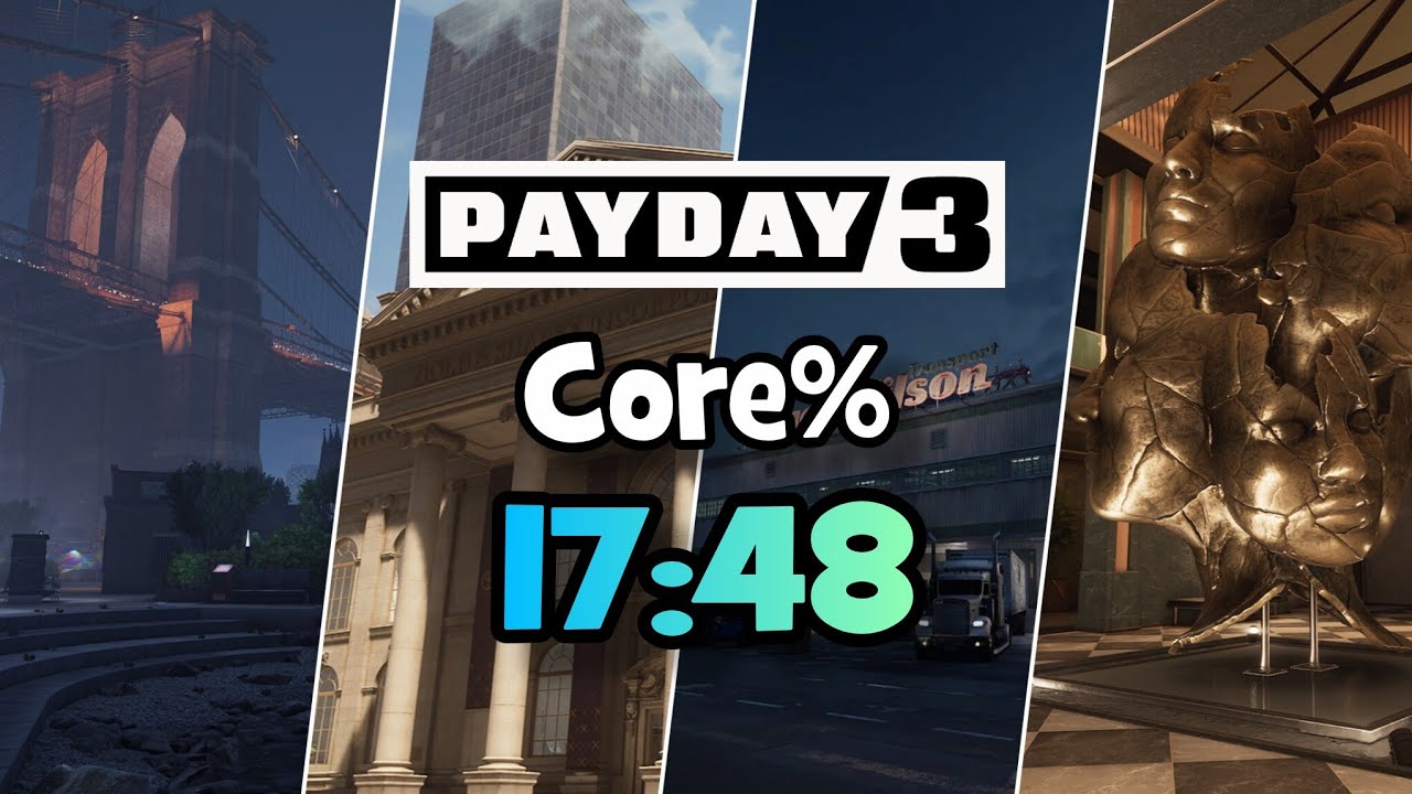 [WR] Payday 3 Core% Duo Speedrun 17:48