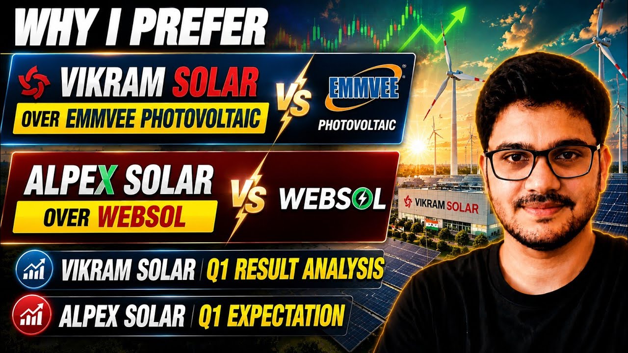 Vikram Solar Q1 Results | Alpex Q1 Outlook | Why I Prefer Vikram & Alpex Over Peers