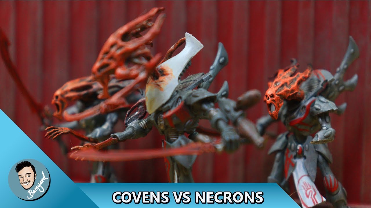 DRUKHARI (*NEW* COVENS) VS NECRONS WARHAMMER 40,000 BATTLE REPORT