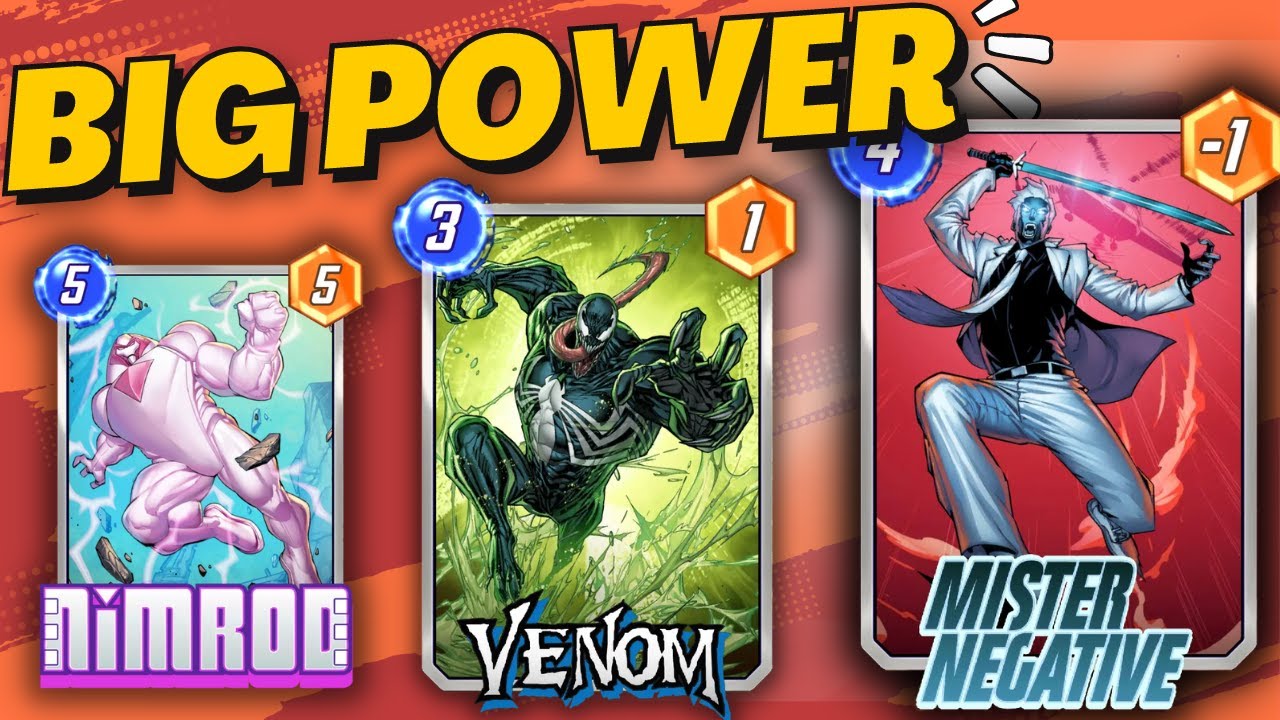 THIS DECK Can Go BIG -  Negative Nimrod Deck Marvel Snap
