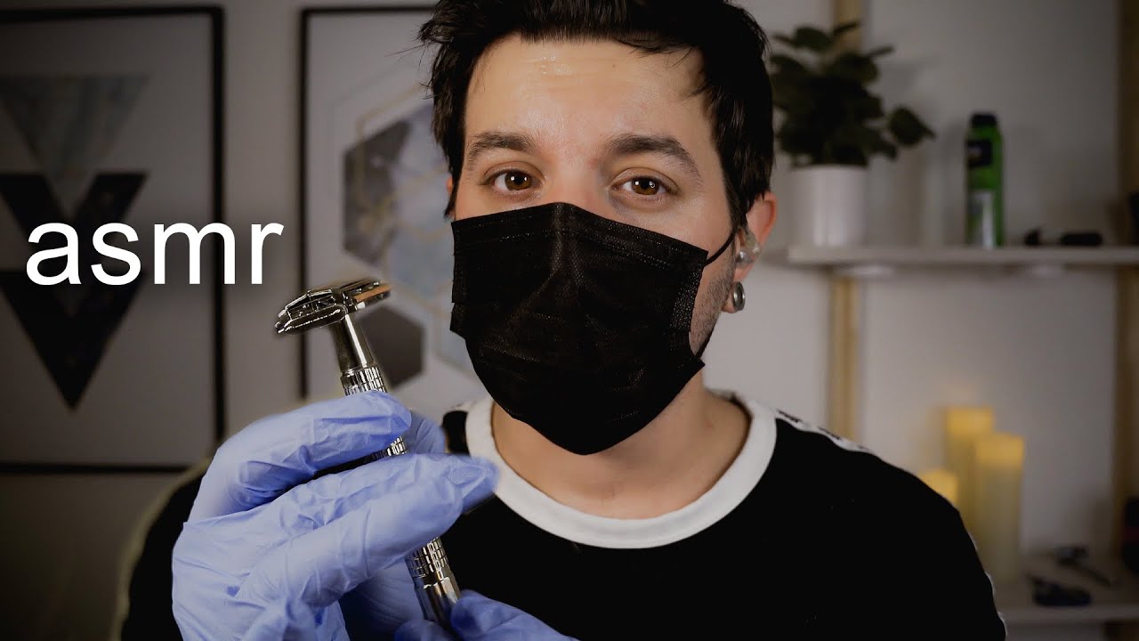 [asmr] Barbería Corte de Cabello & Afeitado ( ASMR Para Dormir,)