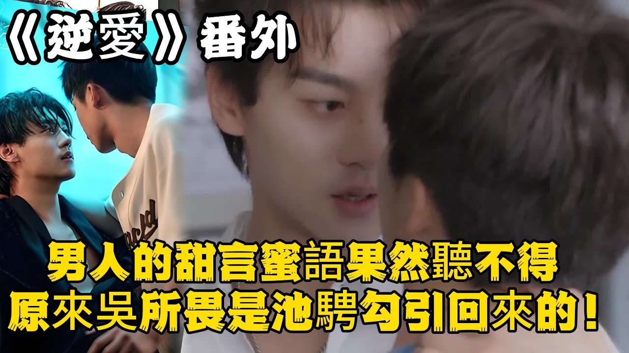 《逆愛》：番外！（8）男人的甜言蜜語果然聽不得，原來吳所畏是池騁勾引回來的！#田栩宁 #梓渝 #吴所畏 #池骋 #逆爱 #revenged