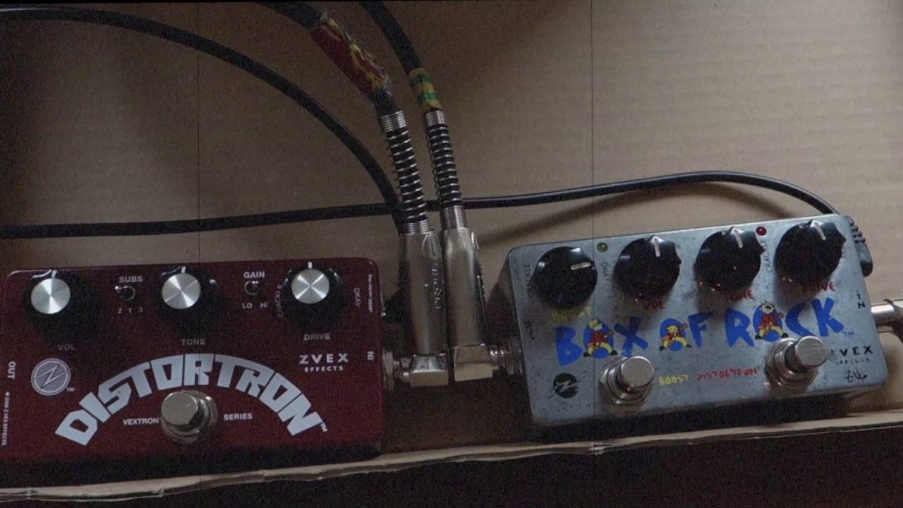 Gratatester #16. Zvex Box of Rock vs Distortron