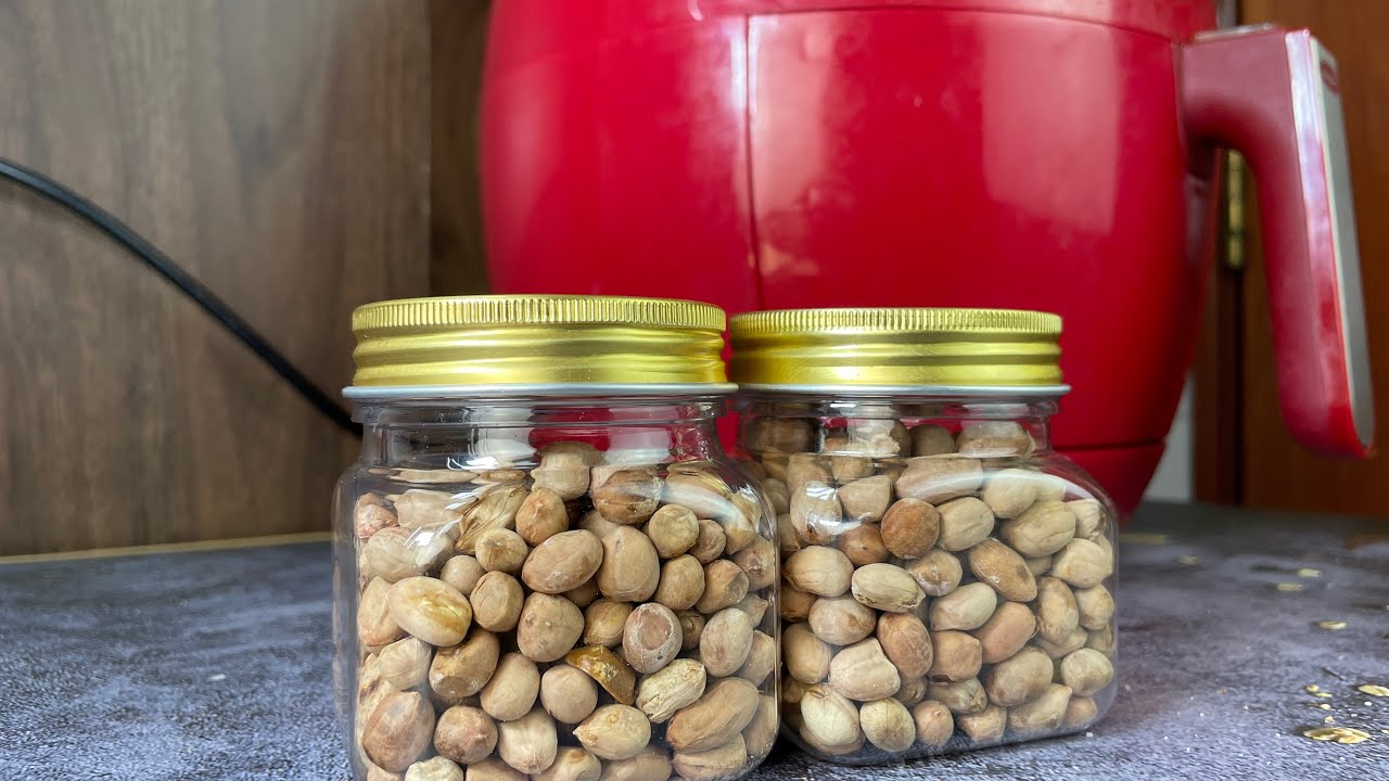 Perfect Salted Roasted Peanuts in Airfryer | Easy & Healthy Homemade Snack Recipe