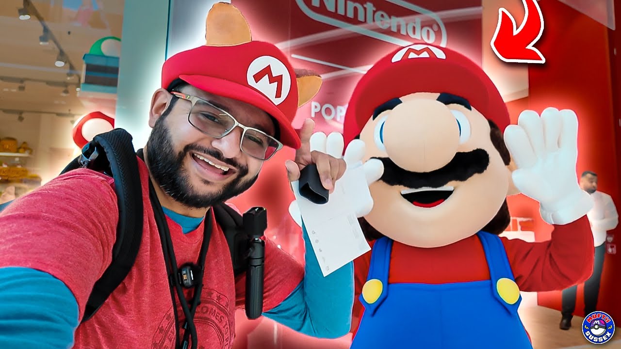 Я посетил магазин Nintendo Pop-Up Store в Лондоне... Стоило ли оно того?