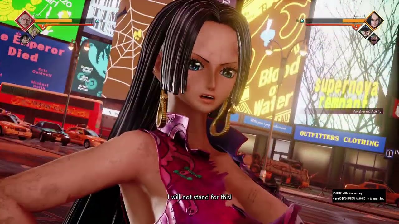 JUMP FORCE straw hats vs Pirates