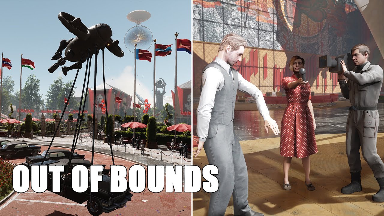 Подробности о месте за пределами карты (Atomic Heart Out of Bounds) Исследование с помощью свобод...