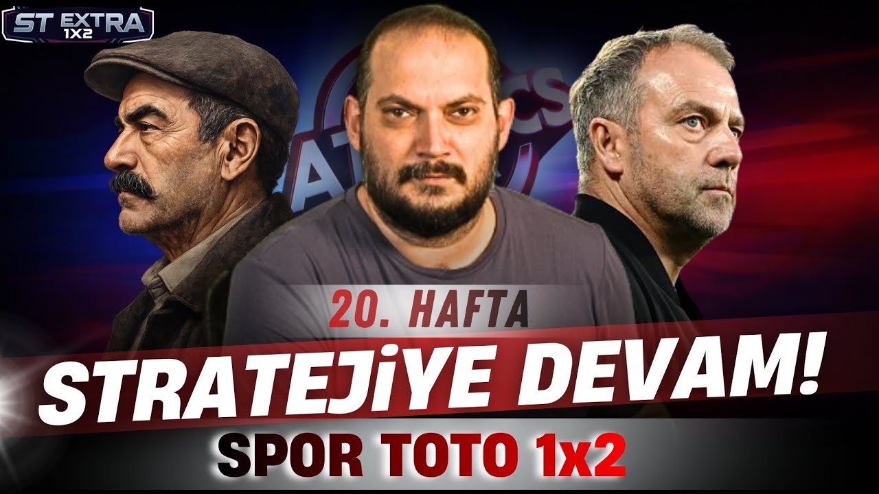 AYNI HIZLA DEVAM! 20. Hafta Spor Toto Tahminleri | Atistics TV #STExtra