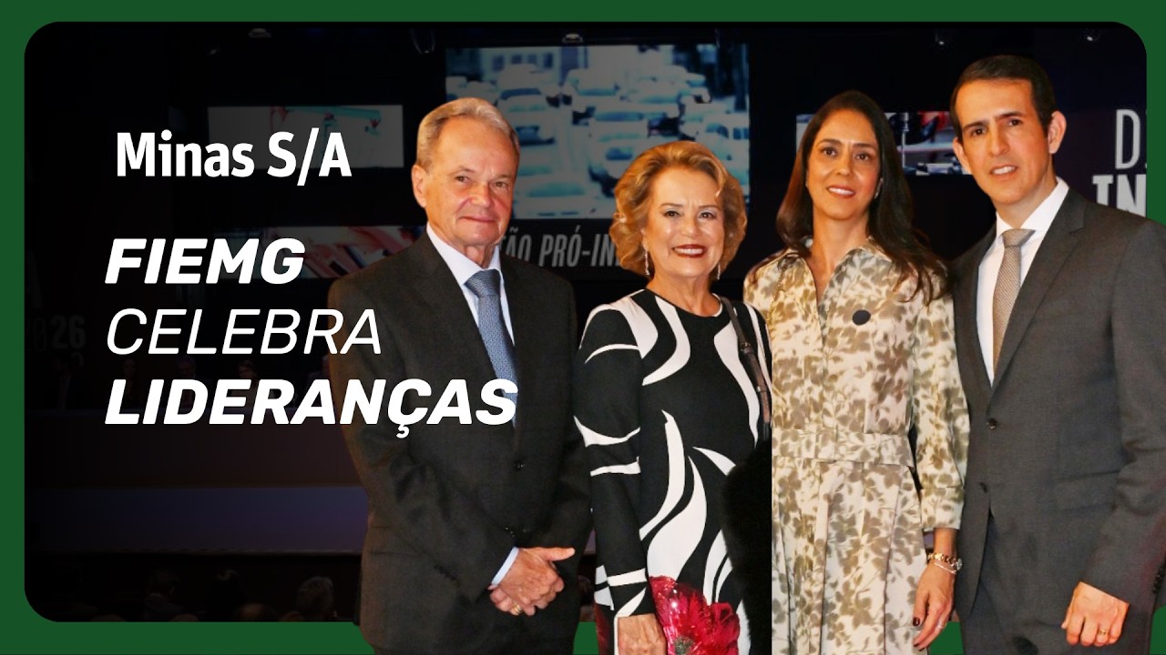 Dia da Ind&uacute;stria 2026: FIEMG homenageia lideran&ccedil;as do setor produtivo | Minas S/A