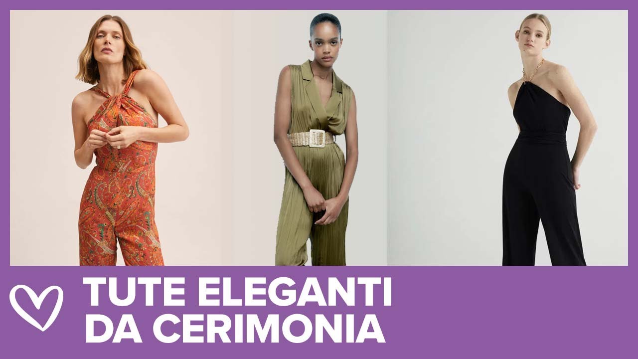 Tute eleganti da cerimonia