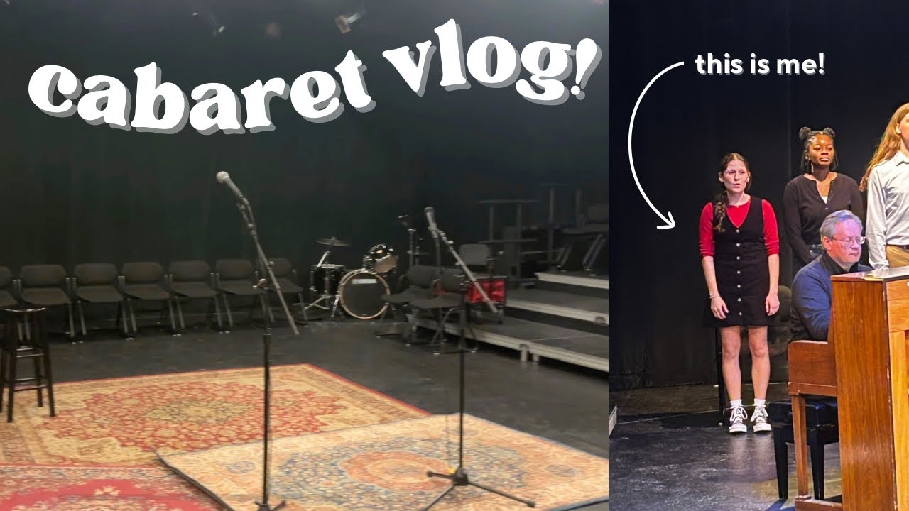 come with me to perform in a cabaret!🎭🎤