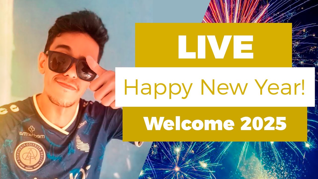 LIVE 2025 | HAPPY NEW YEAR!!! / Respondendo comentários dos INSCRITOS e muito MAIS