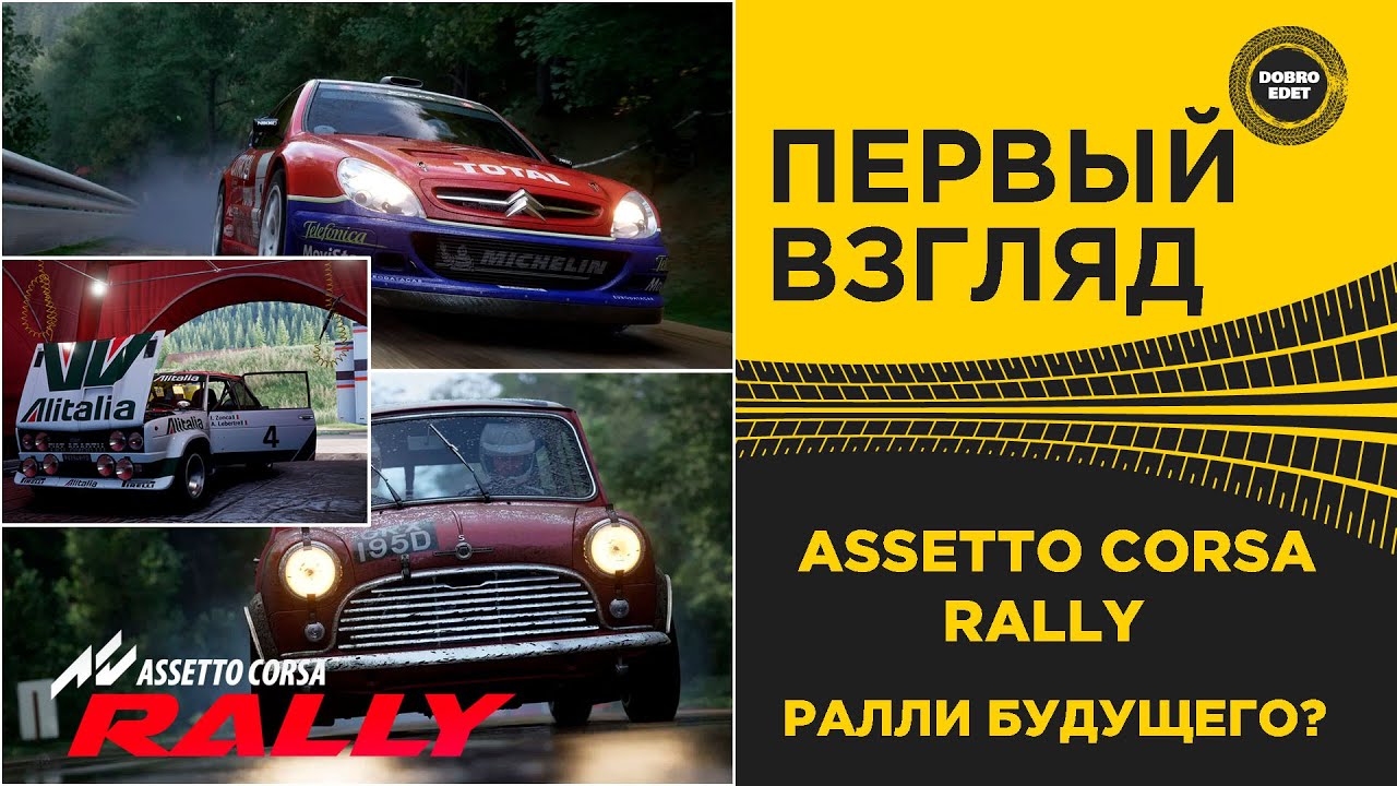 ✅ ПЕРВЫЙ ВЗГЛЯД - ASSETTO CORSA RALLY