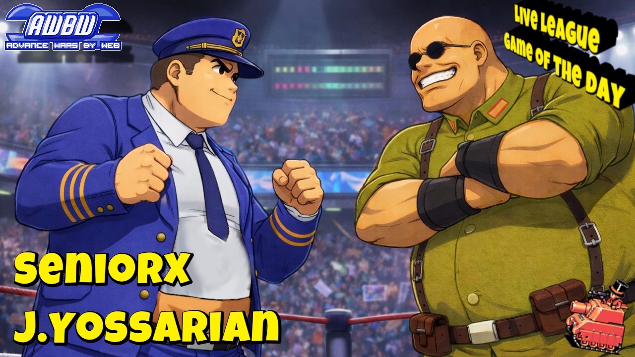 AWBW Live Game of the day - Ep. 254 - SeniorX vs J.Yossarian