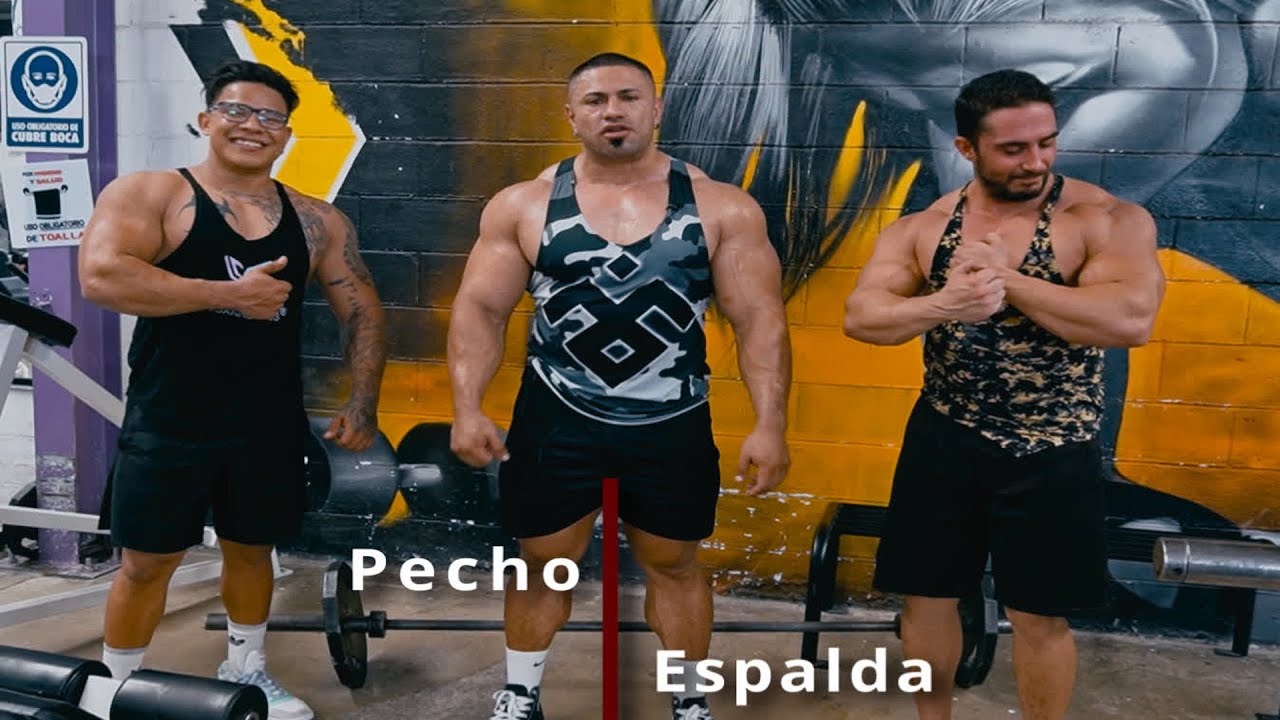 Rutina  Pecho Y Espalda Super Efectiva