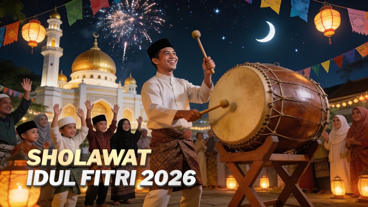 Sholawat Pilihan Hadroh Gendingan LANGITAN SPESIAL IDUL FITRI 2026 Suara Merdu Penentram Hati