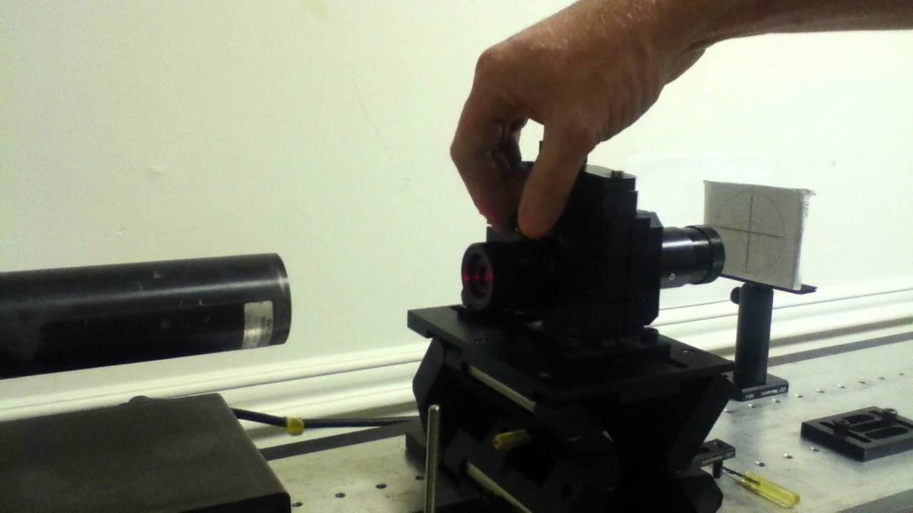 How to Align A Variable Beam Expander