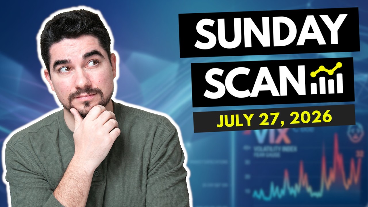 Prepare for Major Volatility - Sunday Scan for July 27, 2026