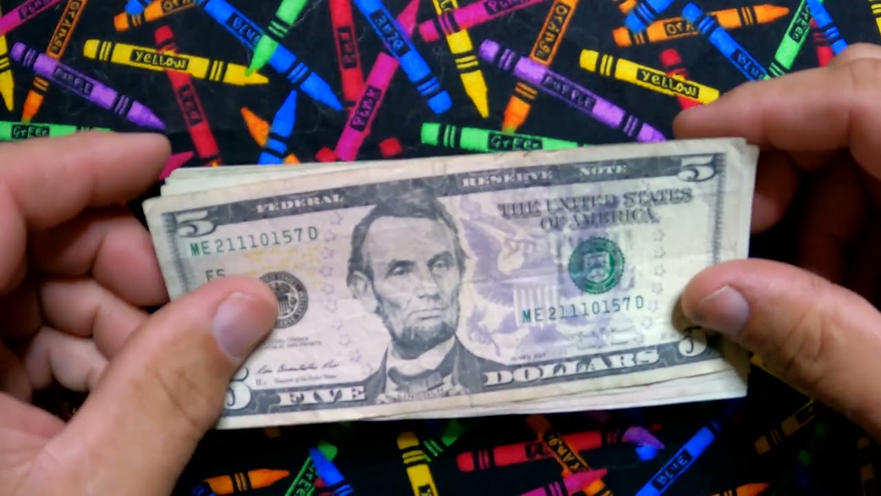 Охота за 5-долларовыми купюрами / октябрь 2025 г.