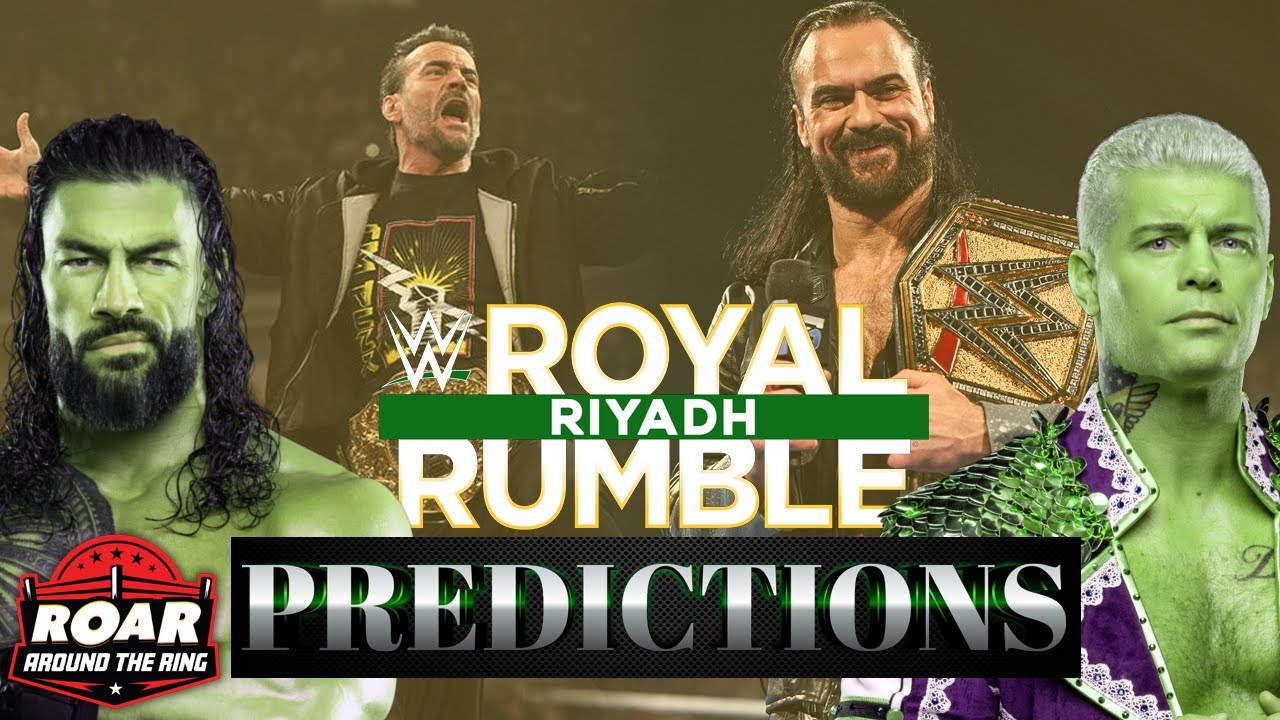 WWE Royal Rumble Predictions, Will Gunther Retire AJ Styles?! | ROAR Around The Ring