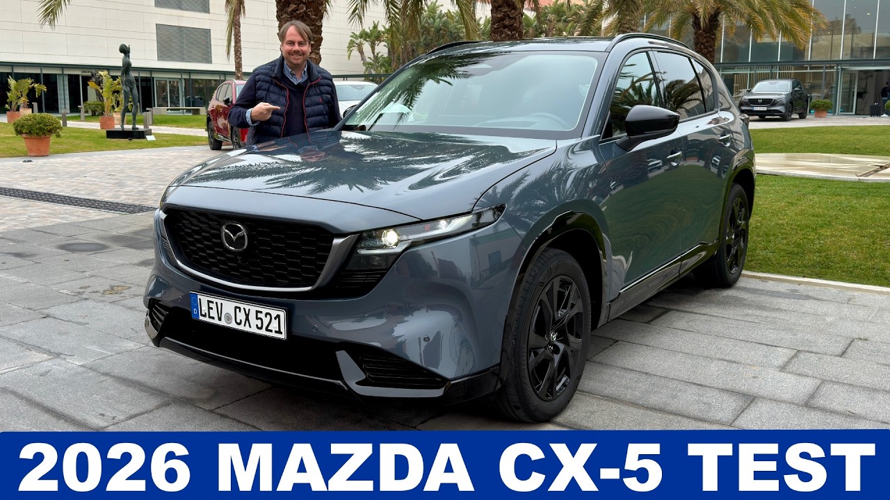 2026 Mazda CX-5 (104 kW/141 PS) Fahrbericht Test Review | Ausfahrt TV News