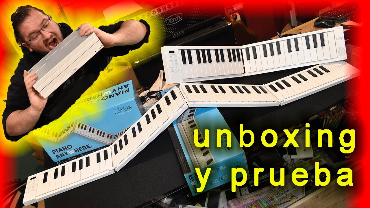 Carry On Piano plegable Unboxing y un poco explicado | @mackpro13