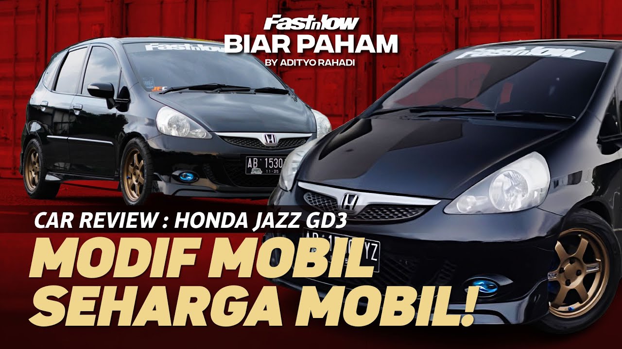 Honda Jazz GD3 Part JDM, Modifikasi Seharga Mobil feat. Dudy Ardhian