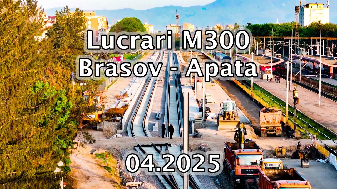 Lucrări M300 - Lot 1 - Brașov-Apața - 04.2025