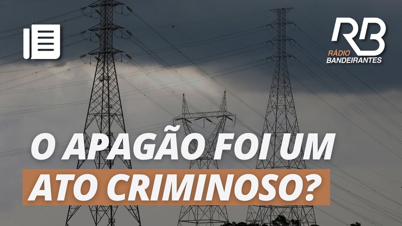 Alexandre Silveira N&Atilde;O descarta a&ccedil;&atilde;o CRIMINOSA no apag&atilde;o nacional