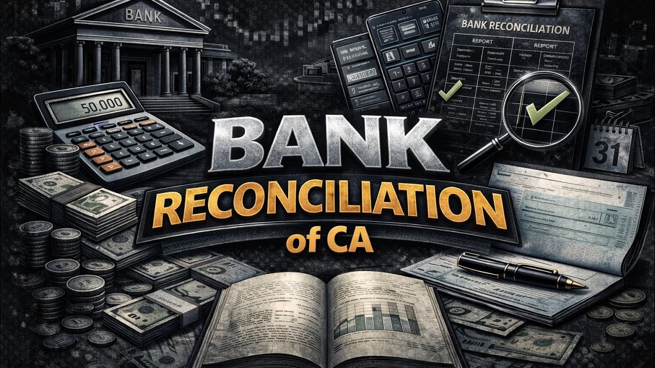 CA prc accounting chapter 10 lecture 1 ( Bank reconciliation )
