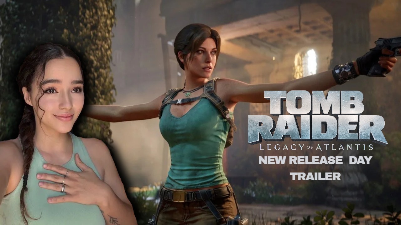 TOMB RAIDER NEW RELEASE DAY TRAILER REACTION: Legacy of Atlantis
