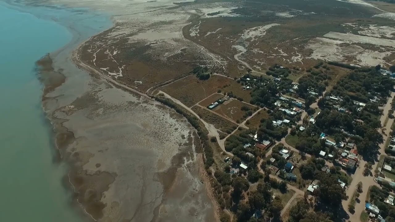 Impactantes imágenes del Club, Villa del Mar y Ría de Bahía Blanca. (drone de Eduardo Pensado).