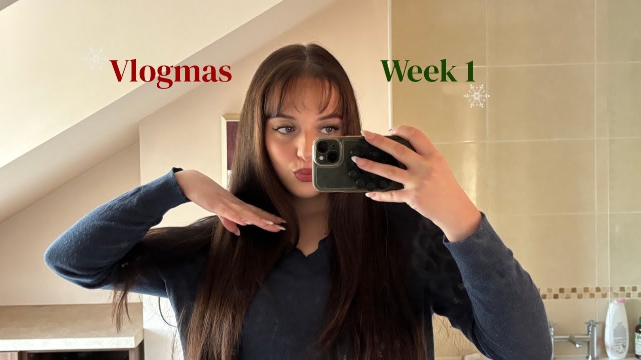 VLOGMAS WEEK ONE: tanto shopping, biscotti di natale e tanto altro! 🎁