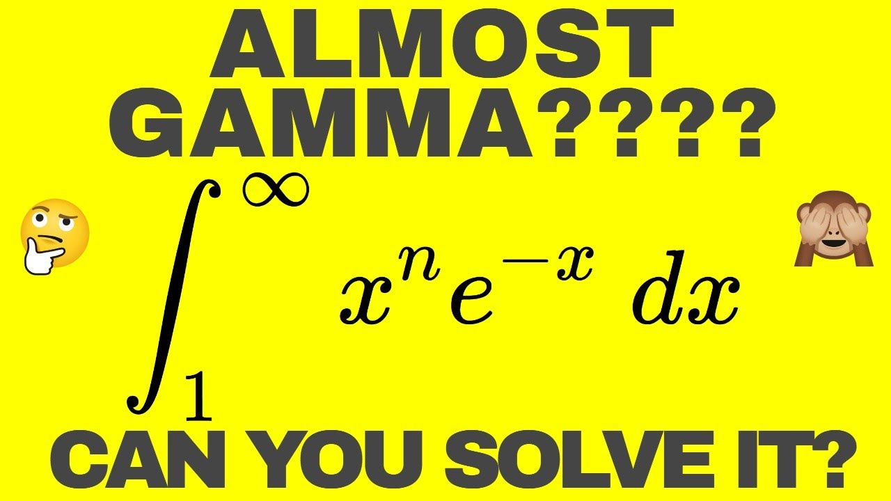Almost the gamma function???