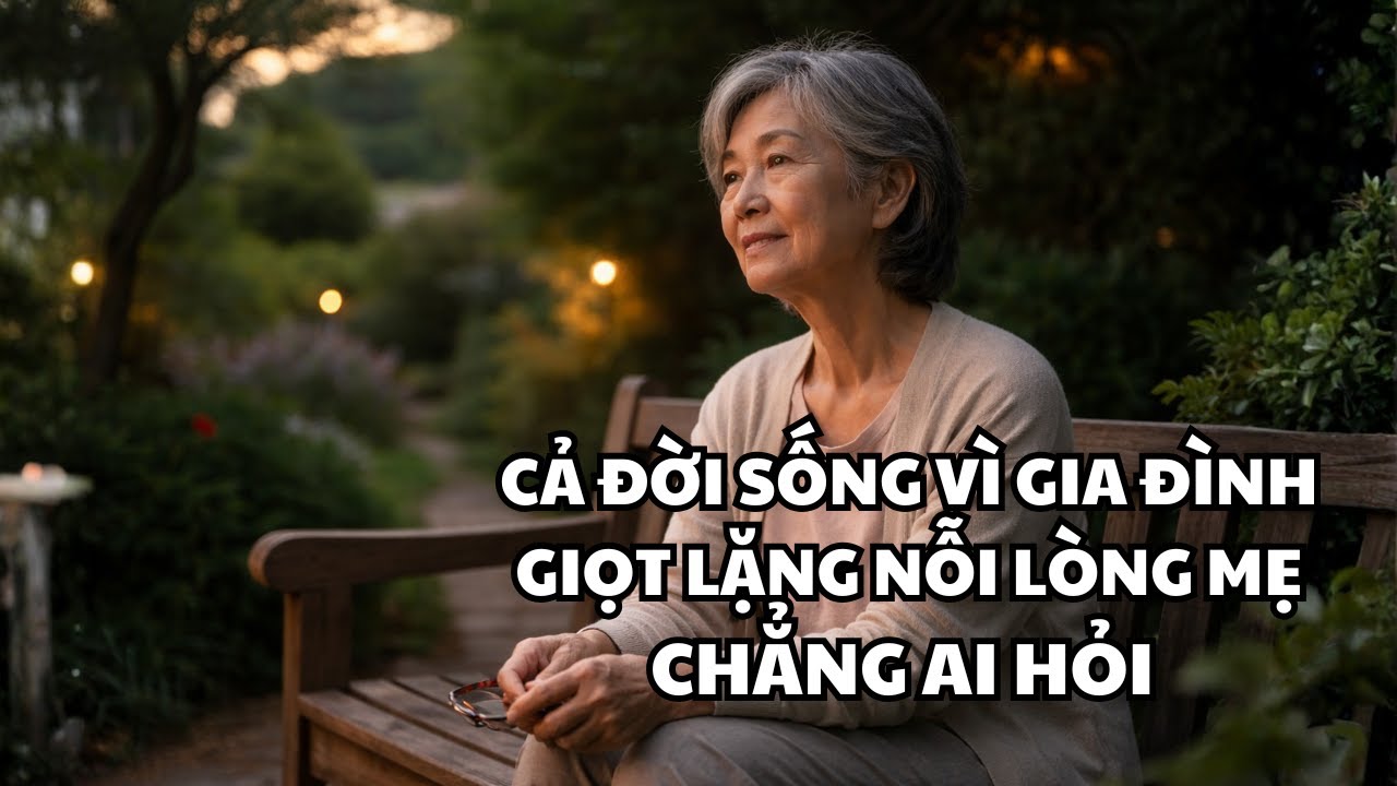 Cả đời sống vì gia đình Giọt lặng nỗi lòng mẹ chẳng ai hỏi