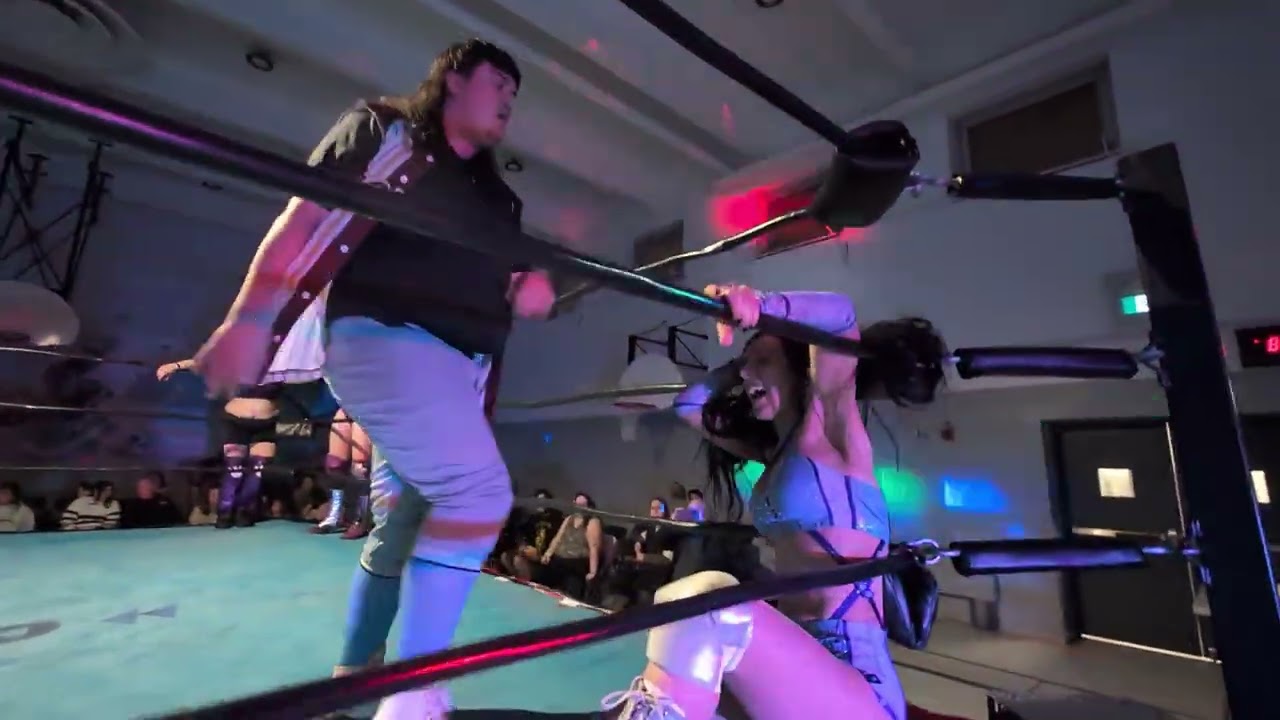 4 ième combats Adam sky Ricky Starr Riot Ricci VS Anna minouska Bryce Alexander Josh Angel WTA 