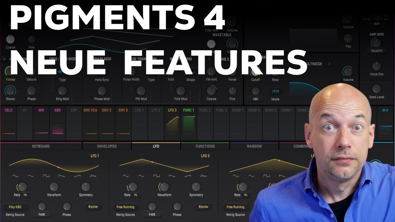 Pigments 4 (Arturia) - Neue Funktionen