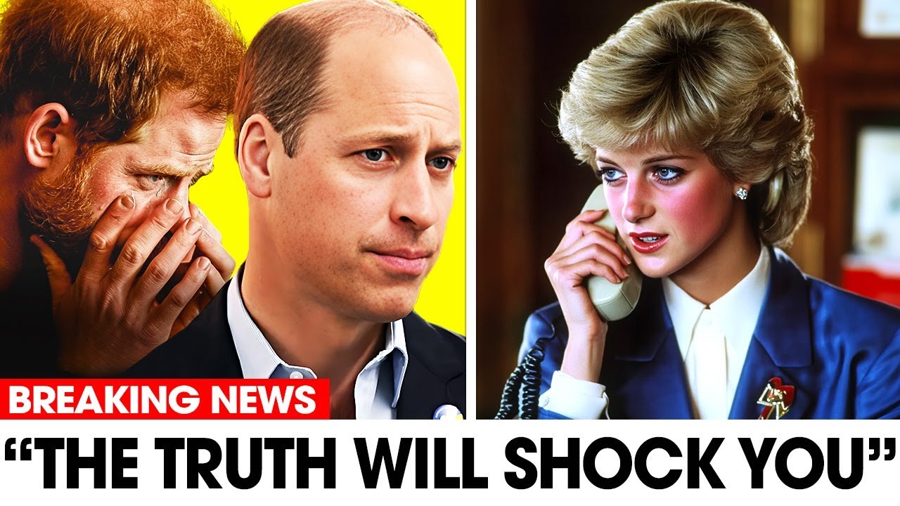 What William and Harry Found In Princess Diana's Secret Diary Is Terrifying