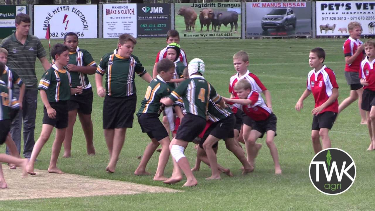 Junior Rugby Action - u/11 Piet Retief vs Wittenberg 19-04-16