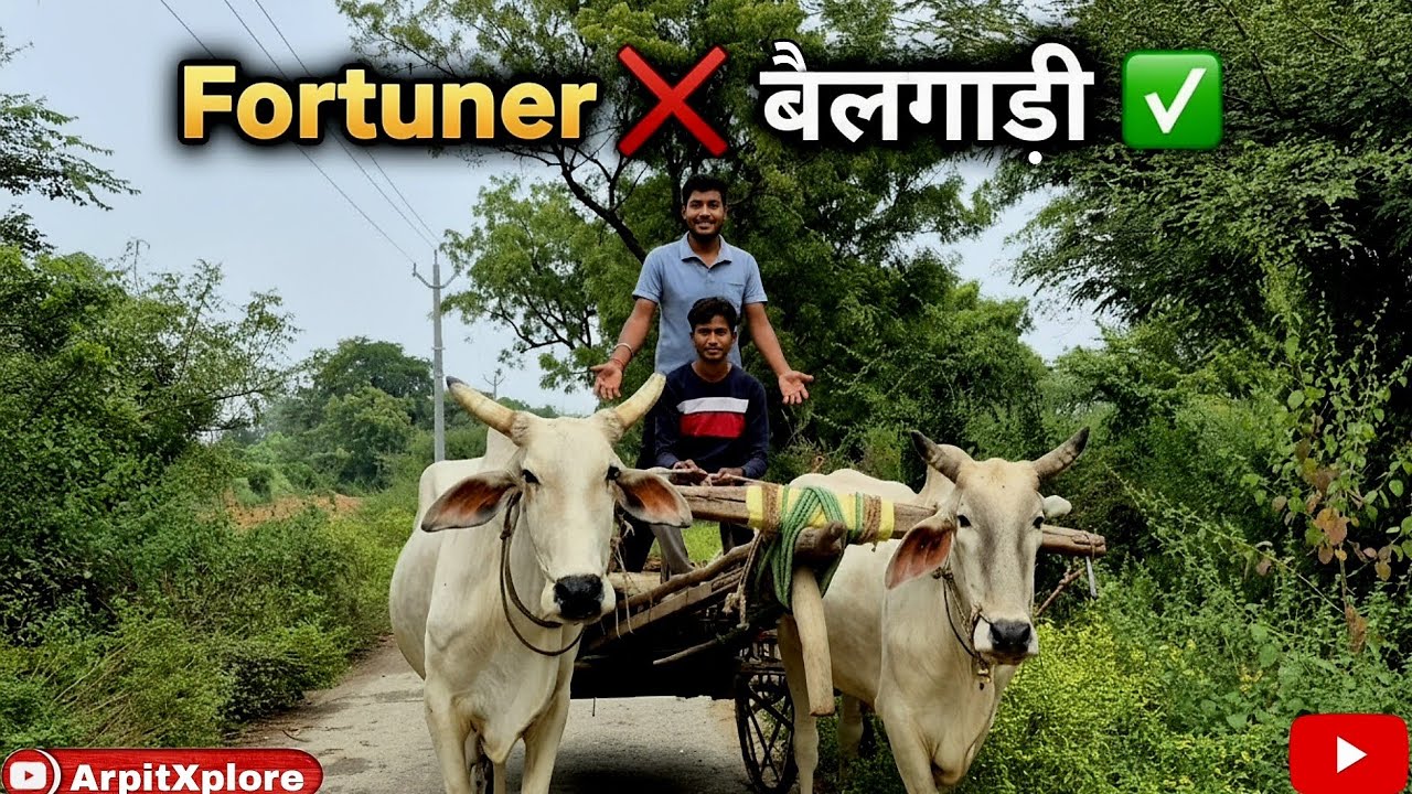Desi Ride Experience in My Village 🚜 | बैलगाड़ी में बैठकर मज़ा आ गया 😍🔥